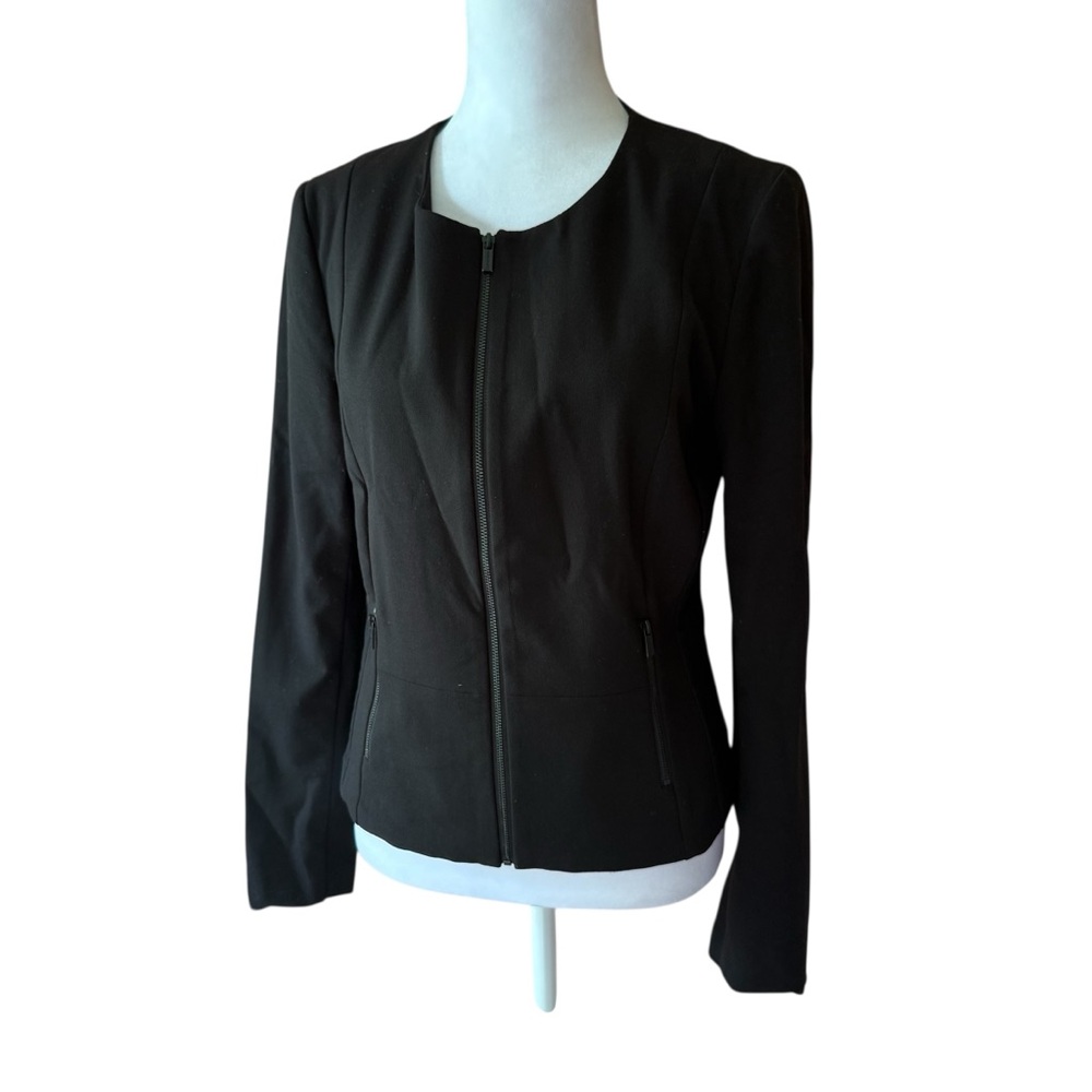 Calvin Klein Black Women's Jacket Size 10